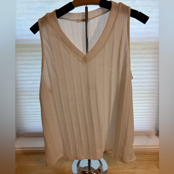 Hanes a bundle of 2 Ribbed Sleeveless Tank Top - Picture 2 of 6